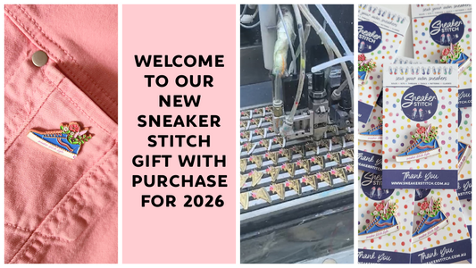 Bloom in 2026: Sneaker Stitch Pins