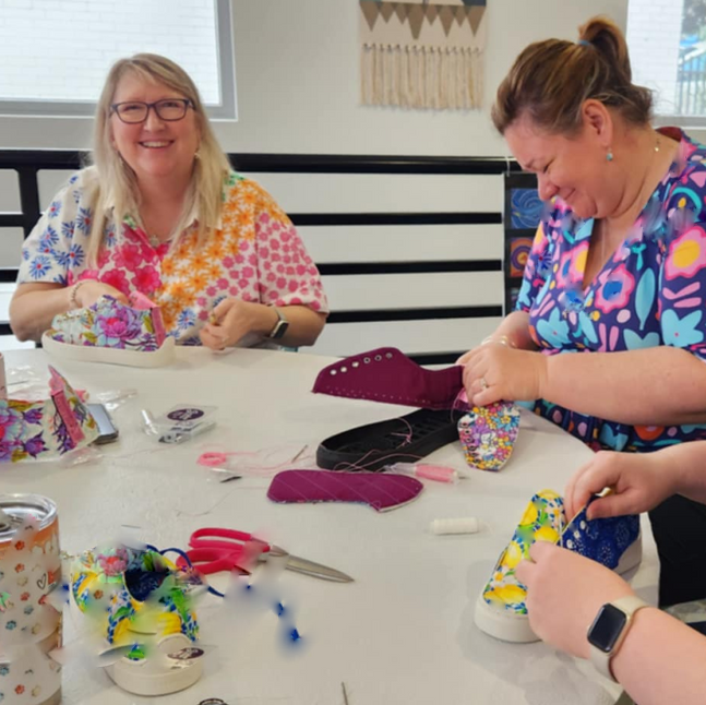 Sneaker Stitch Workshop